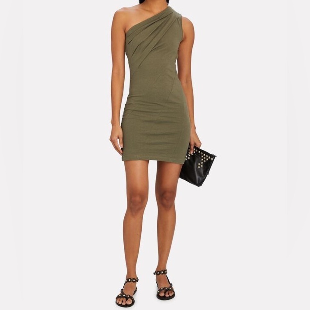 RtA Arie One-Shoulder Mini Dress